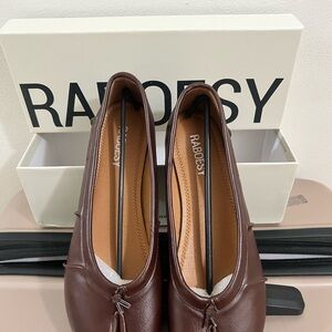 RABOESY Women's Brown Tabi